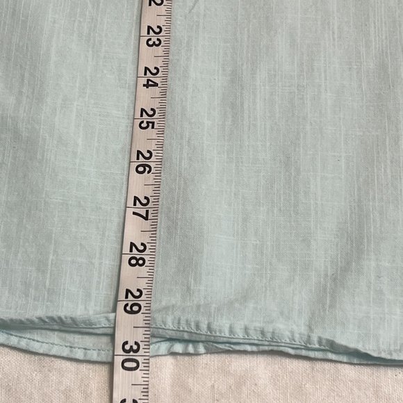 Coof Andy Men's Shirt Long Sleeve Half Button Lightblue Size Large - Picture 7 of 7